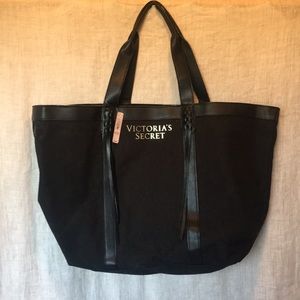 NWT Victoria’s Secret Black Tote